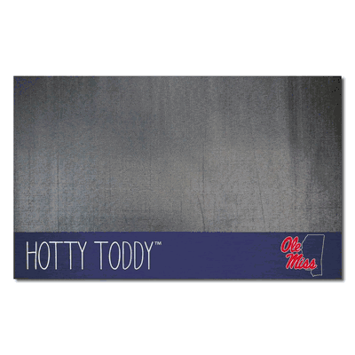 Ole Miss Rebels Southern Style Vinyl Grill Mat