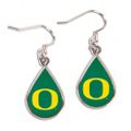 Oregon Ducks Earrings Tear Drop Style