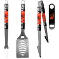 Oregon St. Beavers 3 pc BBQ Set and Bottle Opener
