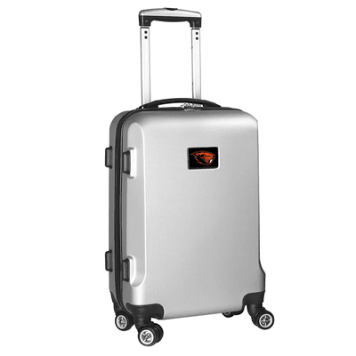 Oregon State Beavers Carry-On 21" Hardcase Spinner - Silver