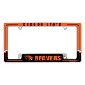 Oregon State Beavers Two-Tone Chrome Automotive License Plate Frame Oregon State Beavers Two-Tone Chrome Automotive License Plate Frame