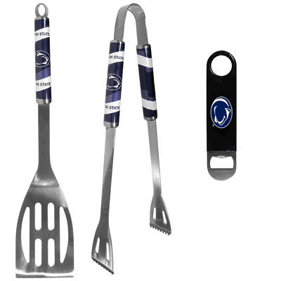 Penn St. Nittany Lions 2 pc BBQ Set and Bottle Opener