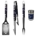 Penn St. Nittany Lions 3 Piece BBQ Set with Seasoning Shaker Penn St. Nittany Lions 3 Piece BBQ Set with Seasoning Shaker