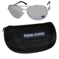 Penn St. Nittany Lions Aviator Sunglasses and Zippered Carrying Case Penn St. Nittany Lions Aviator Sunglasses and Zippered Carrying Case
