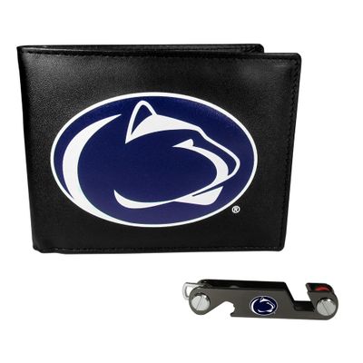 Penn St. Nittany Lions Bi-fold Wallet & Key Organizer