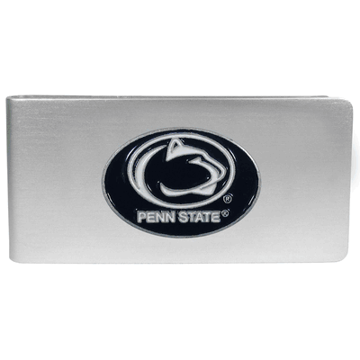Penn St. Nittany Lions Brushed Metal Money Clip