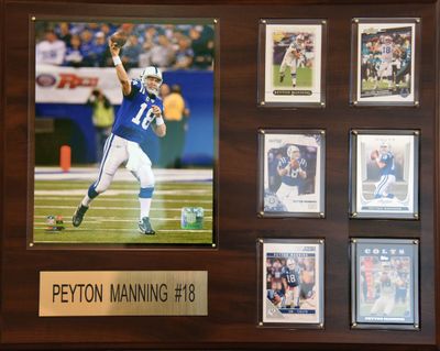 Peyton Manning Player Plaque