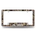 Philadelphia 76ers Mossy Oak Chrome Automotive License Plate Frame Philadelphia 76ers Mossy Oak Chrome Automotive License Plate Frame
