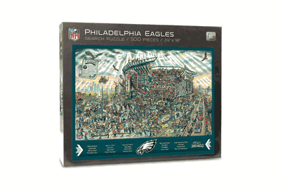 Philadelphia Eagles Joe Journeyman Puzzle - 500 PC