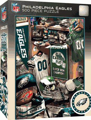 Kentucky Puzzle Kentucky Wildcats Locker Room 500Piece Puzzle