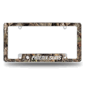 Phoenix Suns Mossy Oak Chrome Automotive License Plate Frame