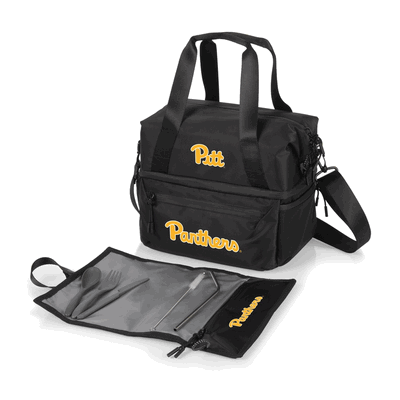 Pittsburgh Panthers - Tarana Recycled Lunch Bag Cooler with Utensils