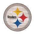 Pittsburgh Steelers Distressed Logo Cutout Sign Pittsburgh Steelers Distressed Logo Cutout Sign