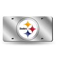 Pittsburgh Steelers Laser Cut Silver License Plate Pittsburgh Steelers Laser Cut Silver License Plate