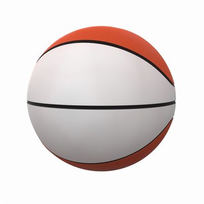 Plain Orange Full-Size Autograph Basketball