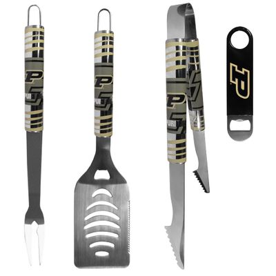 Purdue Boilermakers 3 pc BBQ Set and Bottle Opener