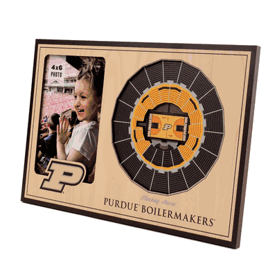 Purdue Boilermakers 3D StadiumViews Picture Frame - Mackey Arena