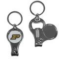 Purdue Boilermakers Nail Care/Bottle Opener Key Chain
