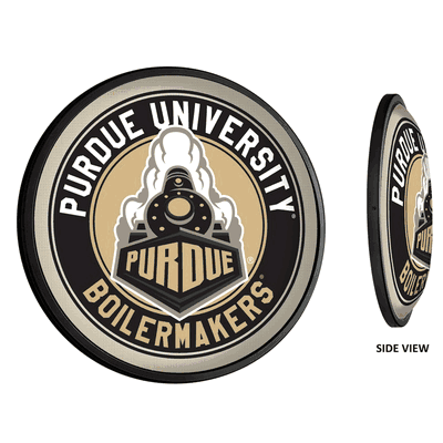 Purdue University Boilermakers Slimline LED Team Spirit Wall Sign-Secondary Athletic Mark