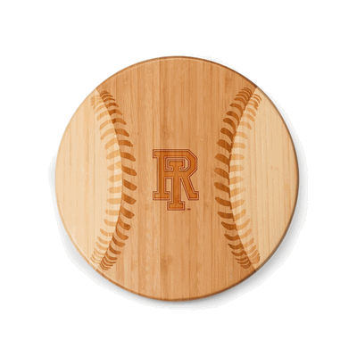 Rhode Island Rams - Home Run! Baseball Cutting Board & Serving Tray