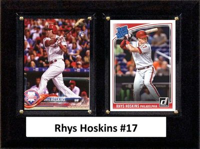 Rhys Hoskins Two Card Plaque