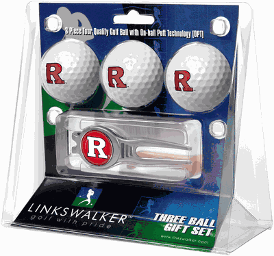 Rutgers Scarlet Knights Kool Tool 3 Ball Gift Pack