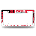 Rutgers Scarlet Knights Primary Chrome Automotive License Plate Frame