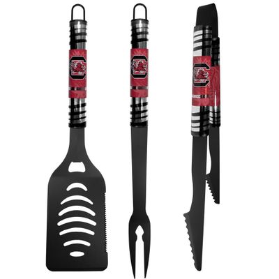 S. Carolina Gamecocks 3 pc Black Tailgater BBQ Set