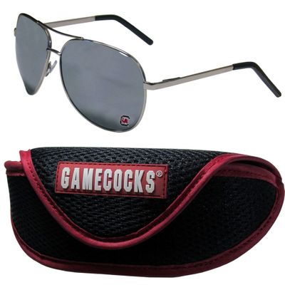 S. Carolina Gamecocks Aviator Sunglasses and Sports Case
