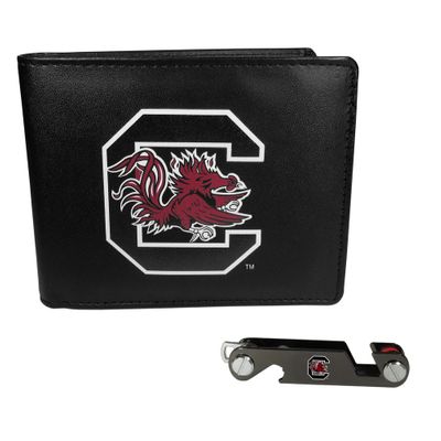 S. Carolina Gamecocks Bi-fold Wallet & Key Organizer