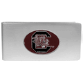 S. Carolina Gamecocks Brushed Metal Money Clip