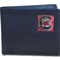 S. Carolina Gamecocks Leather Bi-fold Wallet