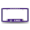 Sacramento Kings Classic 12"x 6" Chrome Automotive License Plate Frame Sacramento Kings Classic 12"x 6" Chrome Automotive License Plate Frame