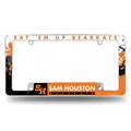 Sam Houston State Bearkats Primary Chrome Auto License Plate Frame