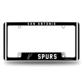San Antonio Spurs Alternate 12" x 6" Chrome Auto License Plate Frame San Antonio Spurs Alternate 12" x 6" Chrome Auto License Plate Frame
