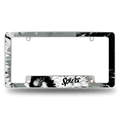 San Antonio Spurs Tie Dye Chrome Automotive License Plate Frame San Antonio Spurs Tie Dye Chrome Automotive License Plate Frame