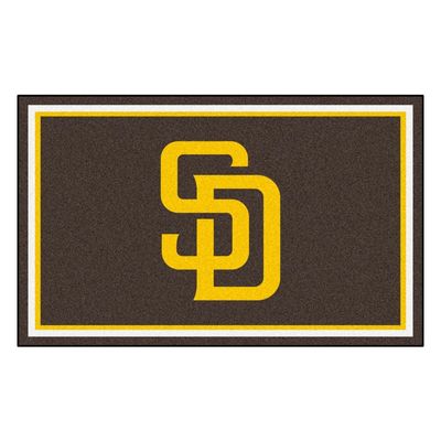 San Diego Padres Floor Rug - 4x6