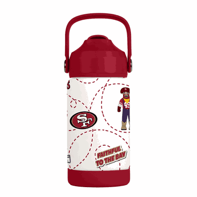 San Francisco 49ers Kids 12oz Stainless Steel Mascot Bottle