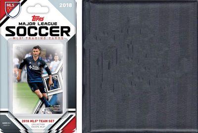 San Jose Earthquakes Trading Cards - Licensed 2018 Topps Set and Storage Album
