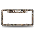 San Jose Sharks Mossy Oak Chrome Automotive License Plate Frame San Jose Sharks Mossy Oak Chrome Automotive License Plate Frame