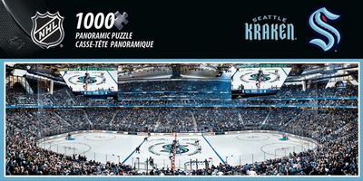Seattle Kraken 1000 Piece Panoramic Jigsaw Puzzle