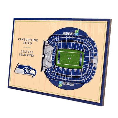 Seattle Seahawks 3D StadiumViews Desktop Display