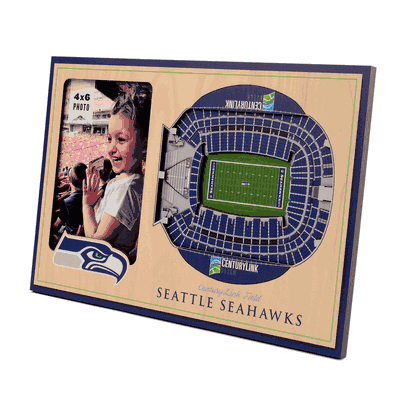 Seattle Seahawks 3D StadiumViews Picture Frame