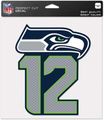 Seattle Seahawks Color Decal -12th Man Seattle Seahawks Color Decal -12th Man