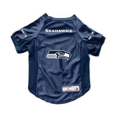 Seattle Seahawks Stretch Pet Jersey Big Dog