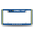 Seminole State Raiders Standard Chrome Automotive License Plate Frame Seminole State Raiders Standard Chrome Automotive License Plate Frame