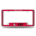 South Dakota Coyotes Classic Chrome Automotive License Plate Frame