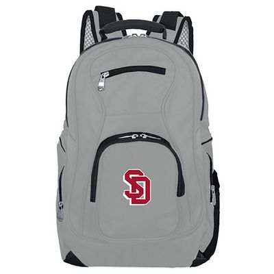 South Dakota Coyotes Laptop Backpack - Gray