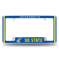 South Dakota State Jackrabbits Classic Chrome Auto License Plate Frame