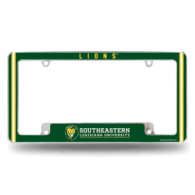 Southeastern Louisiana�Lions Chrome Automotive License Plate Frame